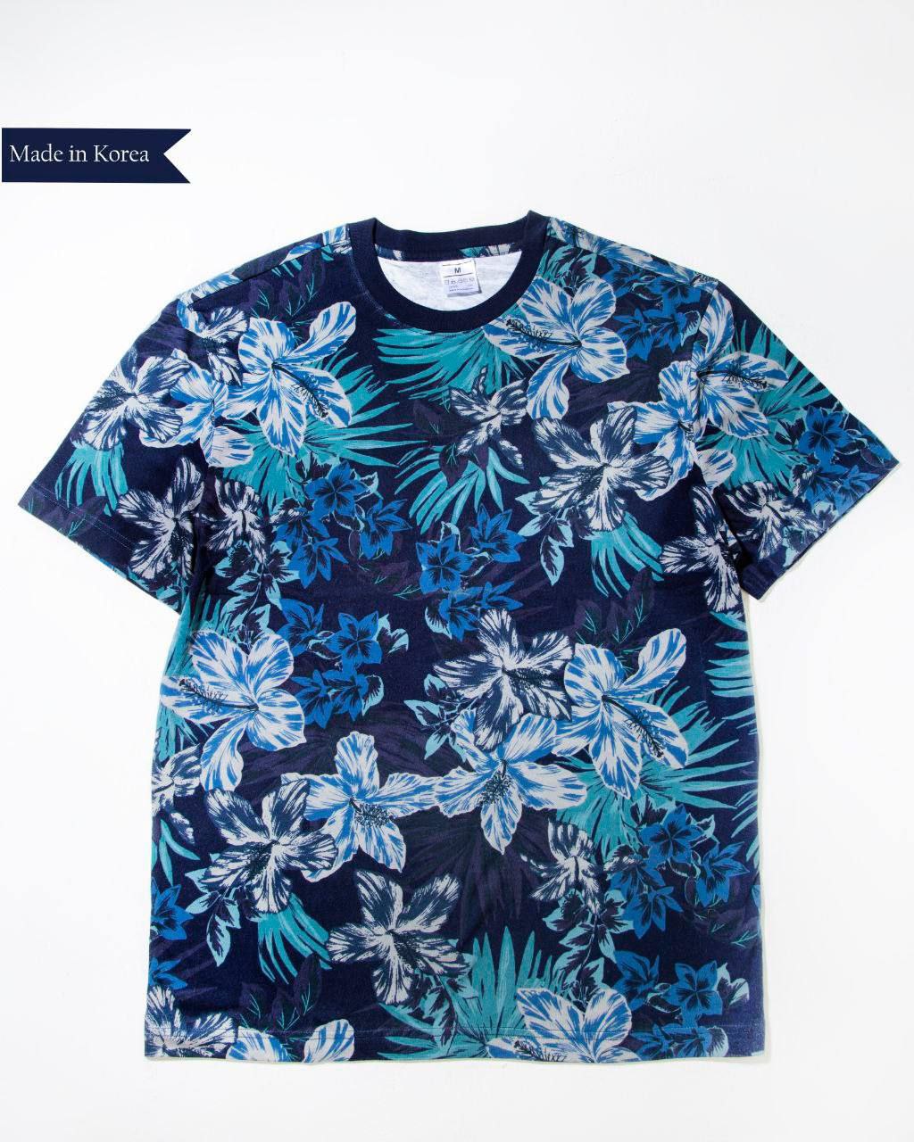 تیشرت مردانه طرح‌ دار دوخت کره‌ سایز لارج